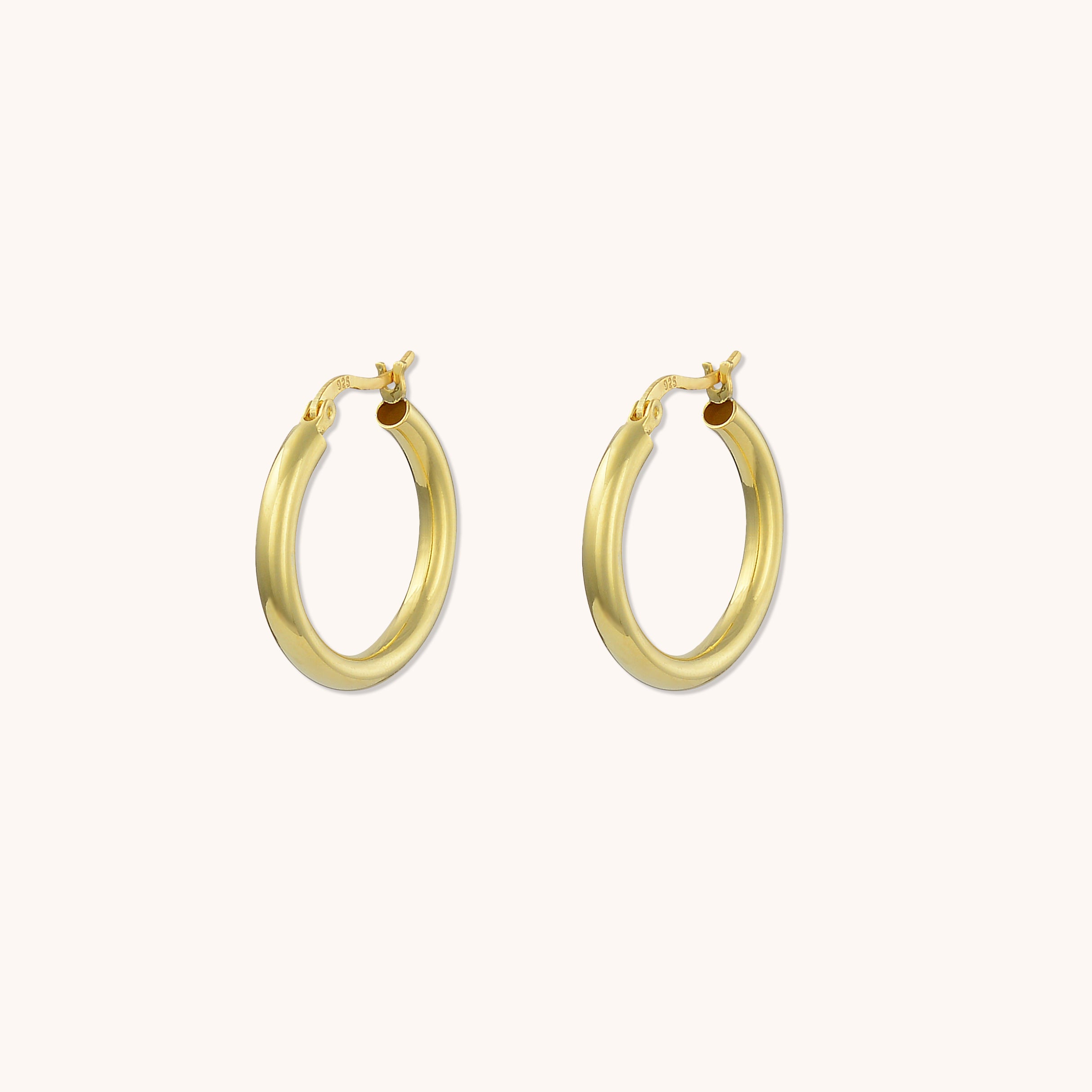 Classic Hoop Earrings Gold